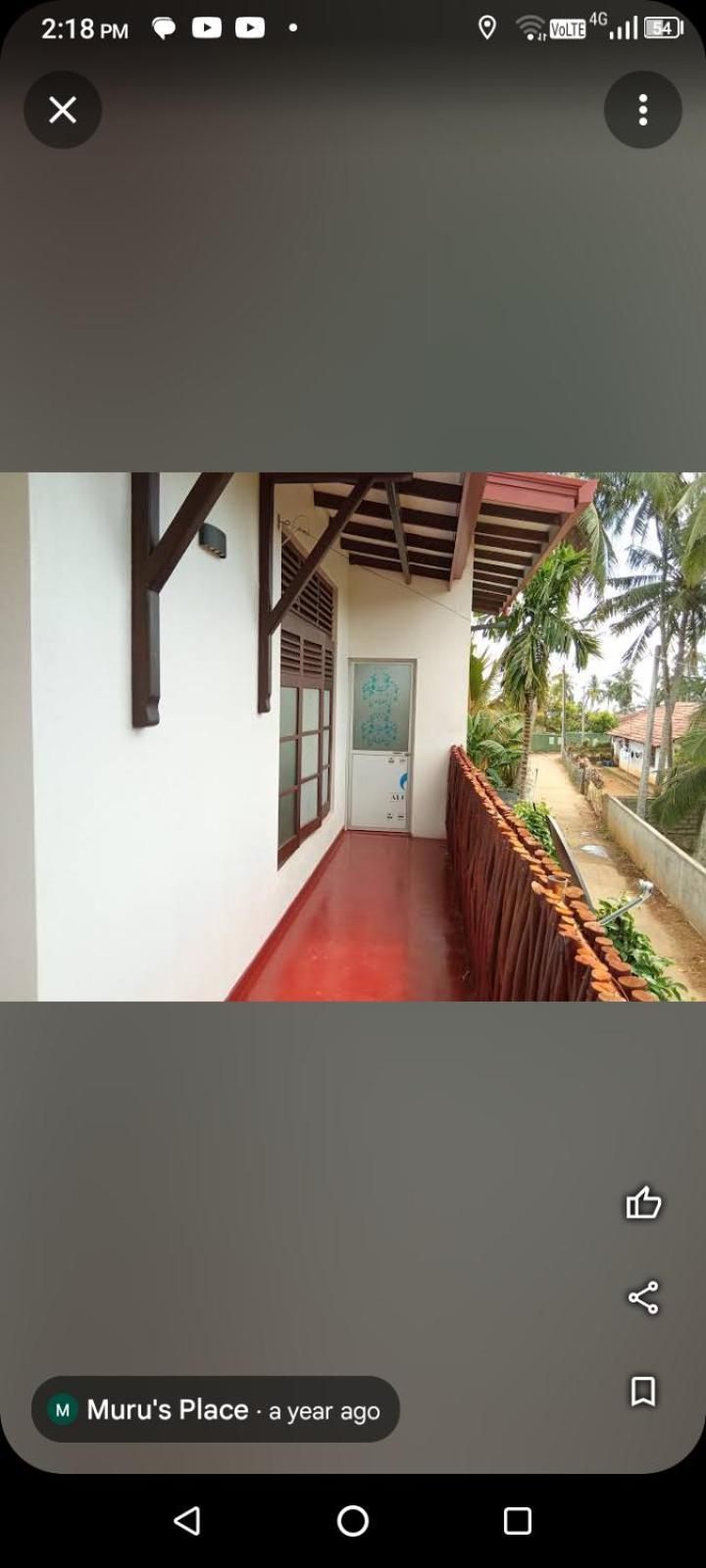 Muru's Place Dikwella Exterior foto